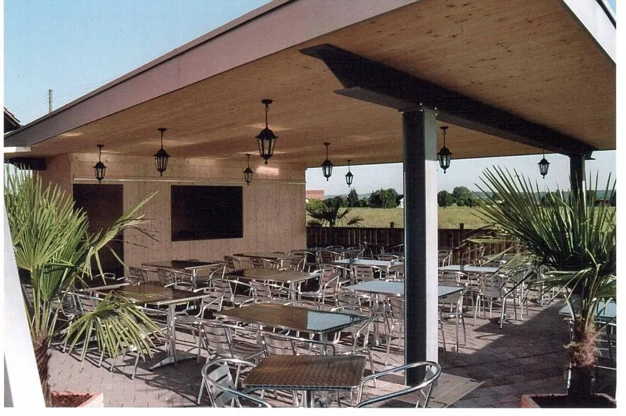 Pergola als Unterstand